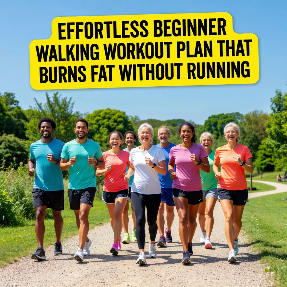 Effortless Beginner Walking Workout Plan That Burns Fat Without Running