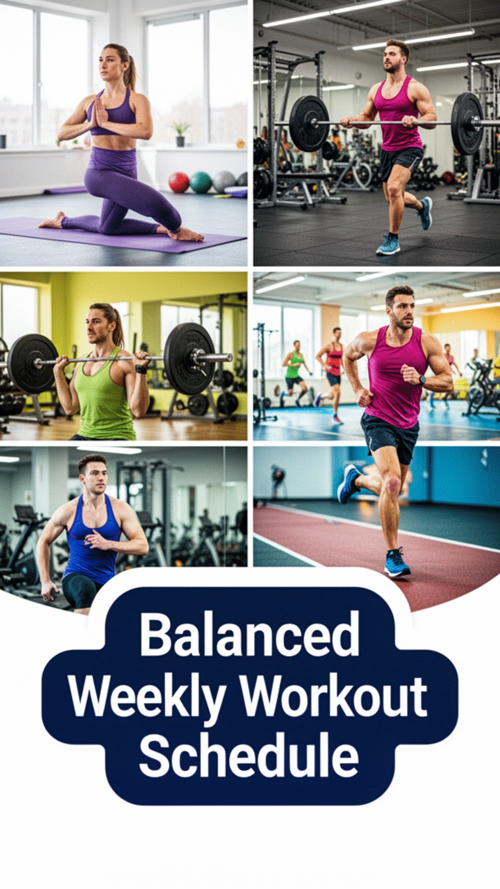 Easy Steps to Create a Balanced Weekly Workout Schedule for Fitness Success
