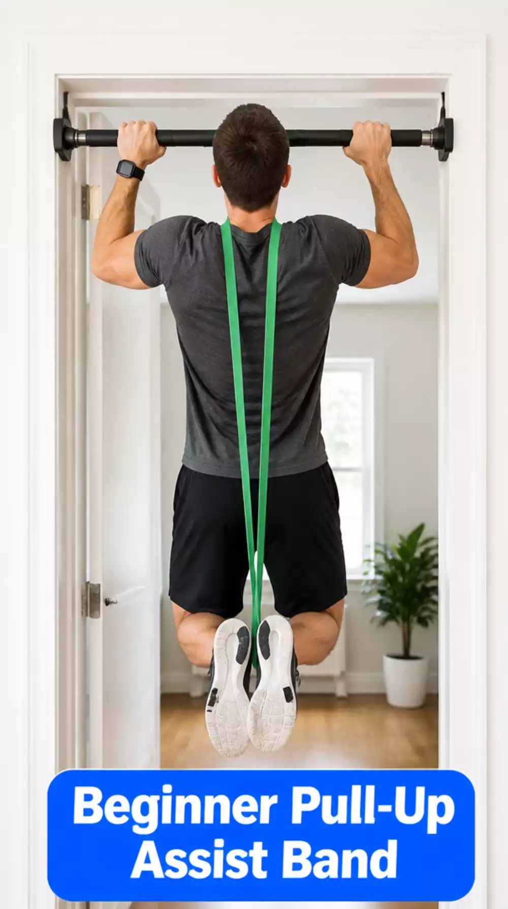 Beginner Pull-Up Assist Band That Makes Your First Rep Possible