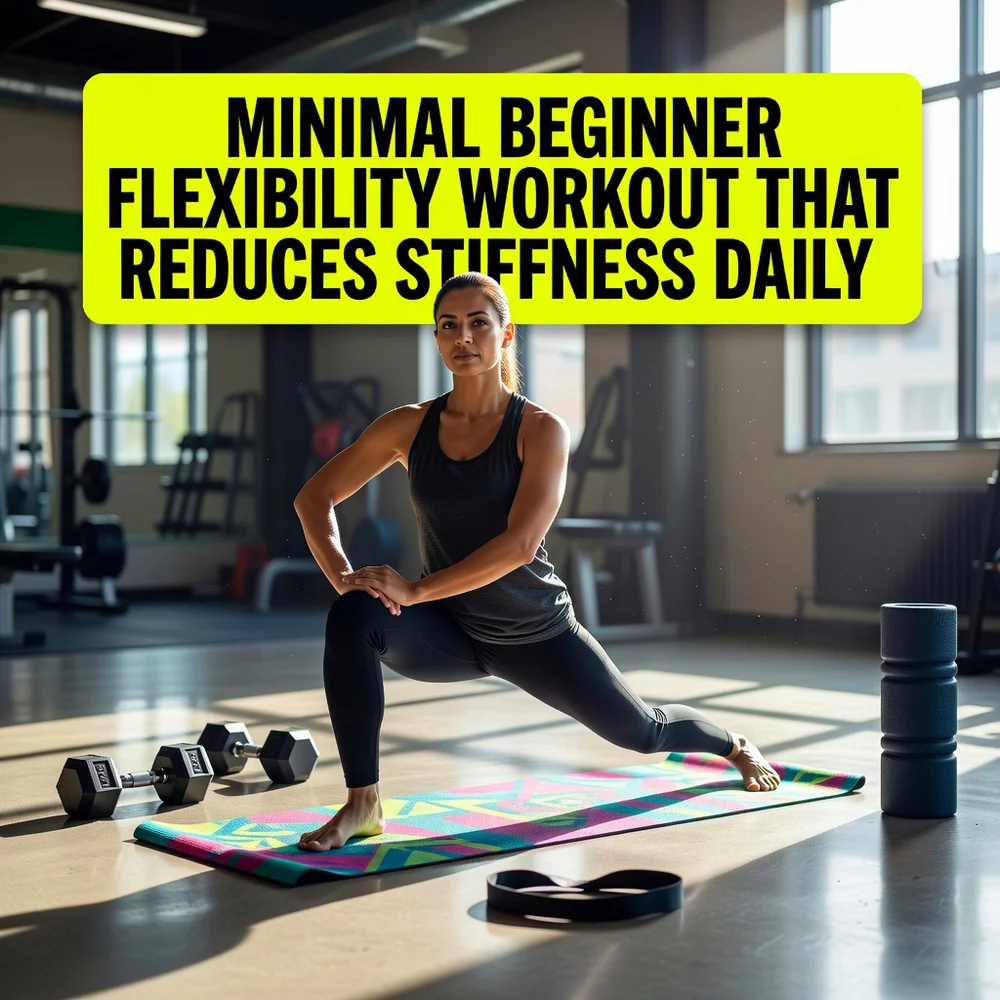 Minimal Beginner Flexibility Workout That Reduces Stiffness Daily