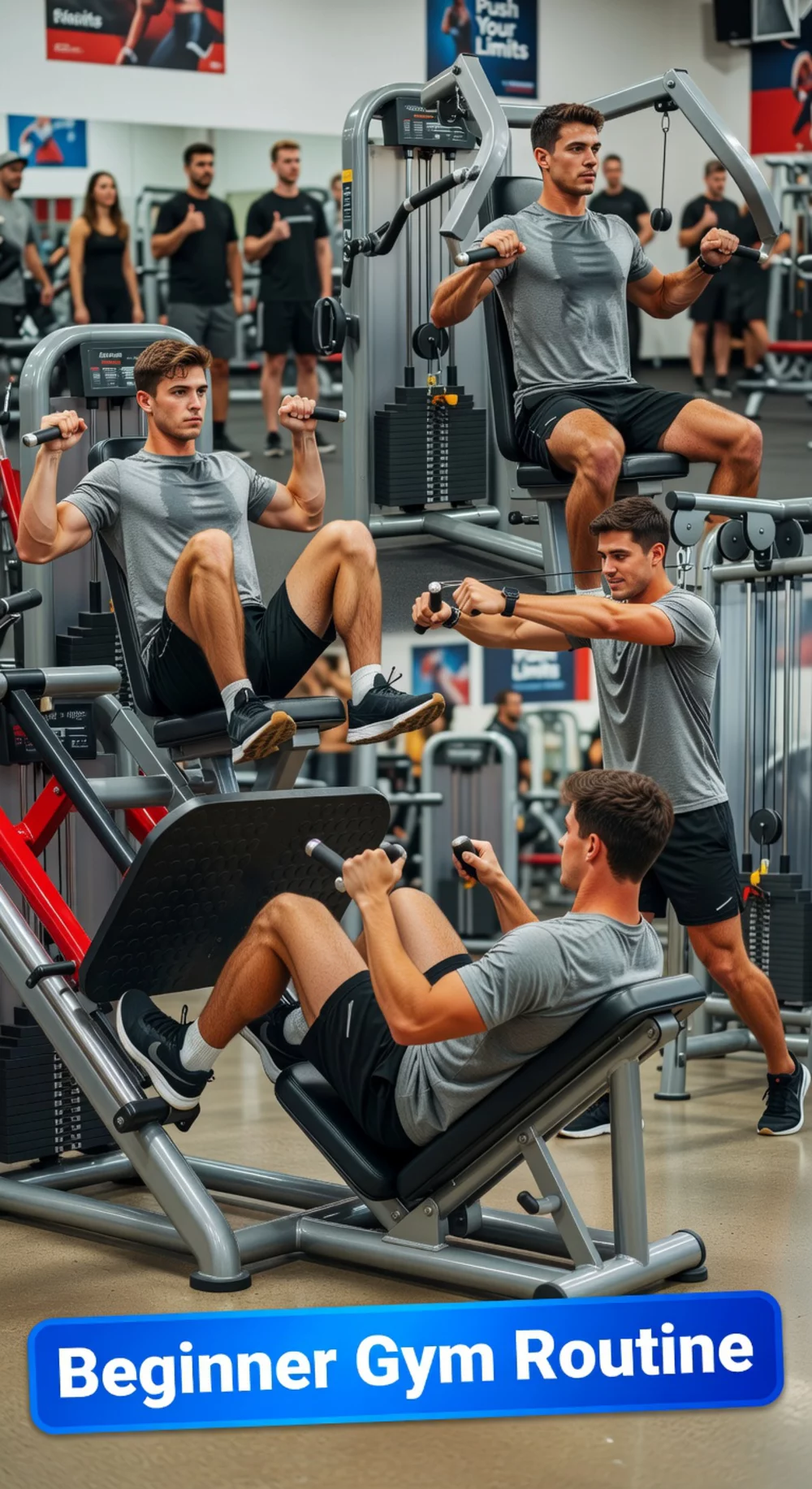 30-Minute Beginner Gym Routine That Uses Machines Efficiently