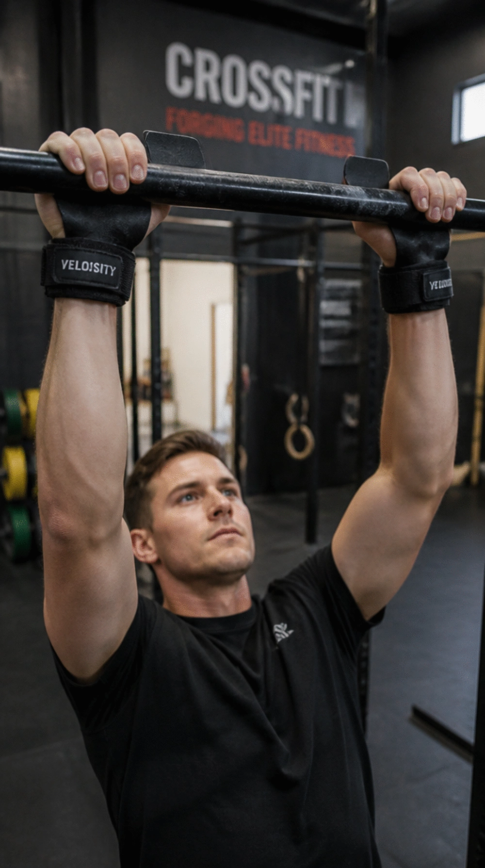 Beginner CrossFit Grips That Protect Hands During Pull-Up Bar Work