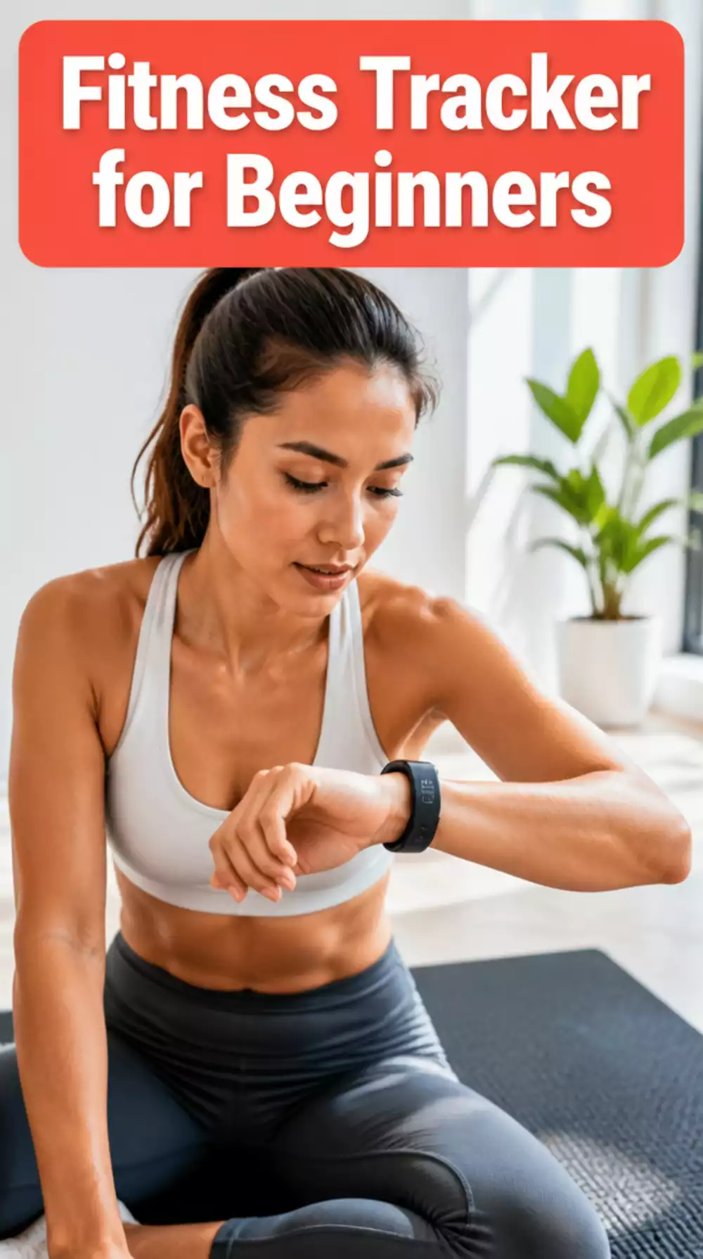 Fitness Tracker for Beginners That Monitors Heart Rate During HIIT