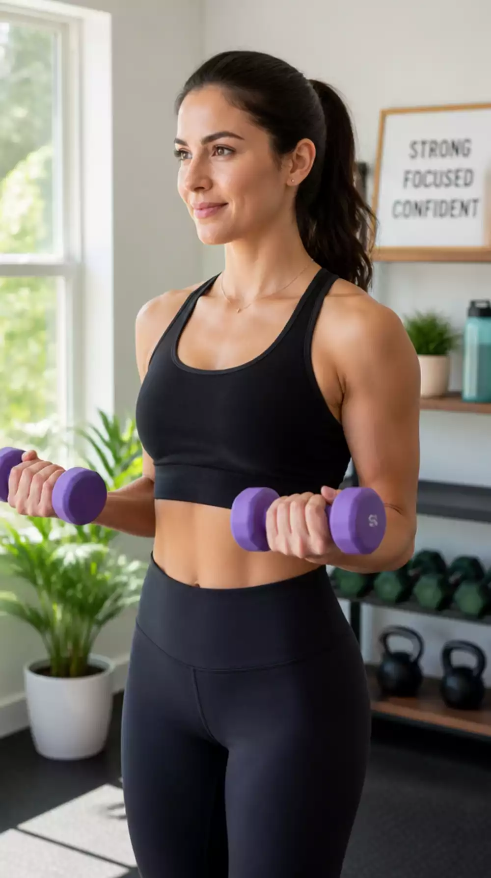 Beginner Light Dumbbell Curl That Tones Biceps for Women Starting Out