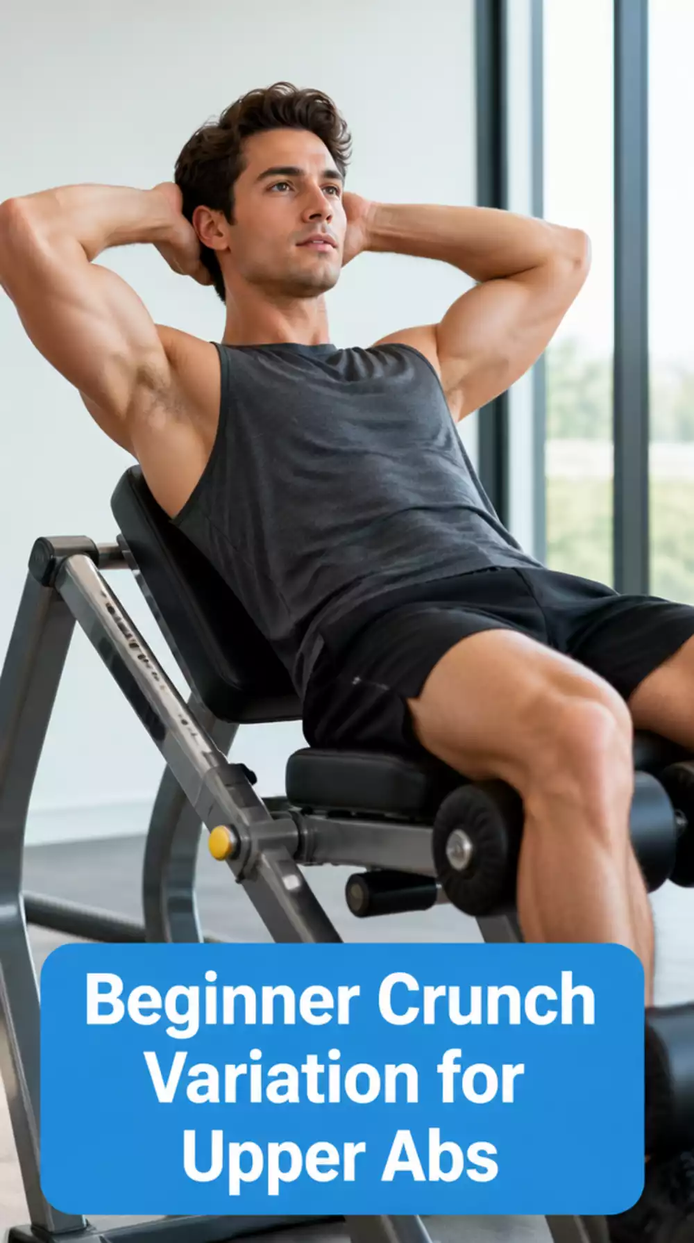 Beginner Crunch Variation That Targets Upper Abs Without Neck Strain