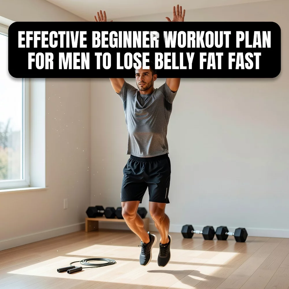 Effective Beginner Workout Plan for Men to Lose Belly Fat Fast