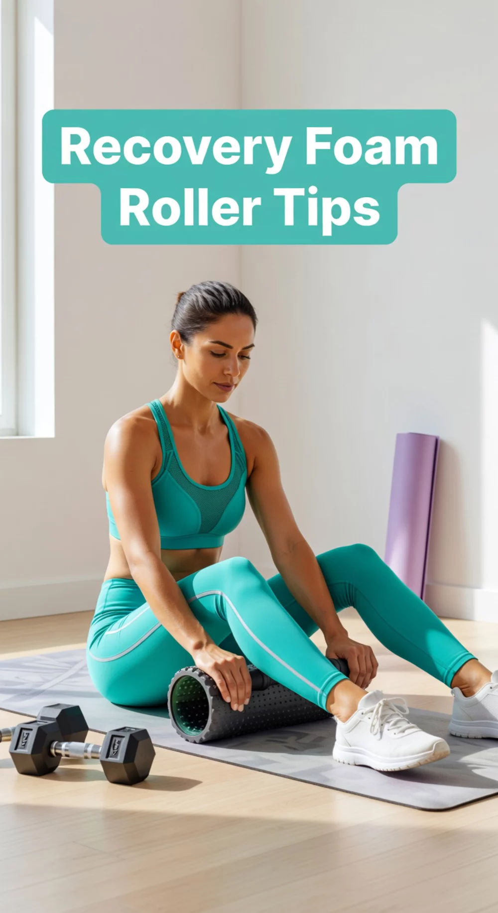 Beginner Foam Roller That Every Women's Home Gym Should Have for Recovery