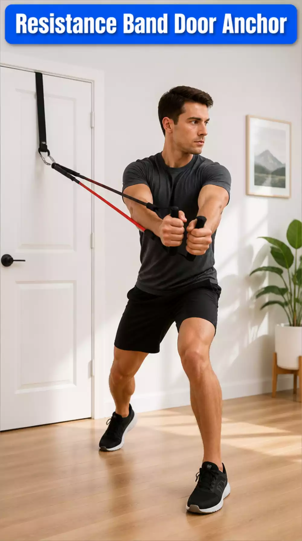 The Resistance Band Door Anchor That Turns Any Room into a Home Gym