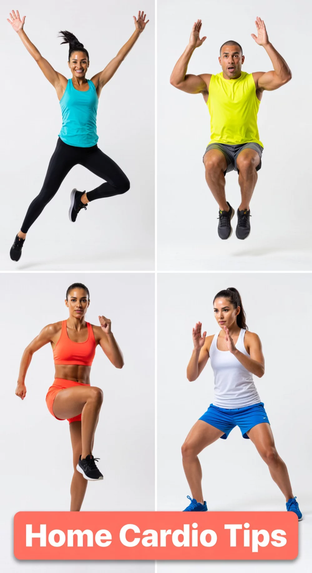 Home Cardio Workout Day That Burns Fat Without Equipment