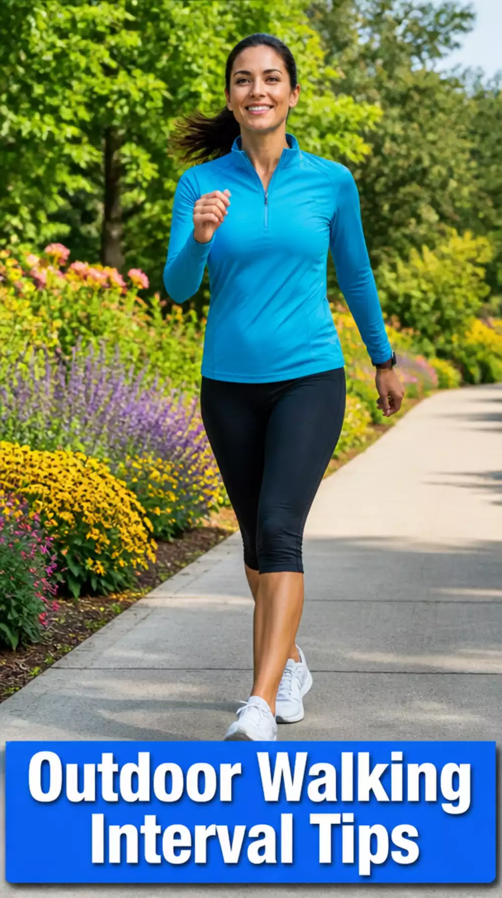 Outdoor Beginner Walking Interval That Burns Fat on Any Flat Path