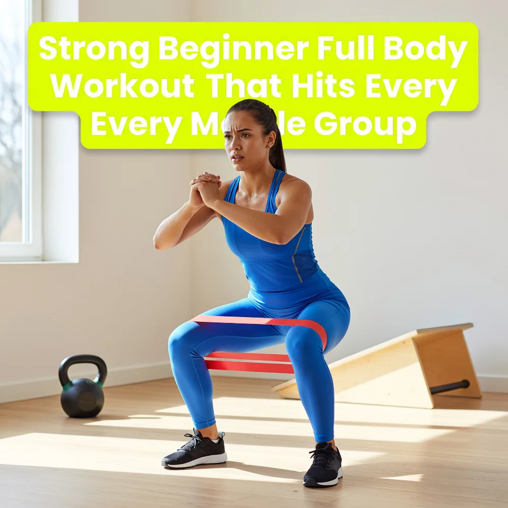 Strong Beginner Full Body Workout That Hits Every Muscle Group