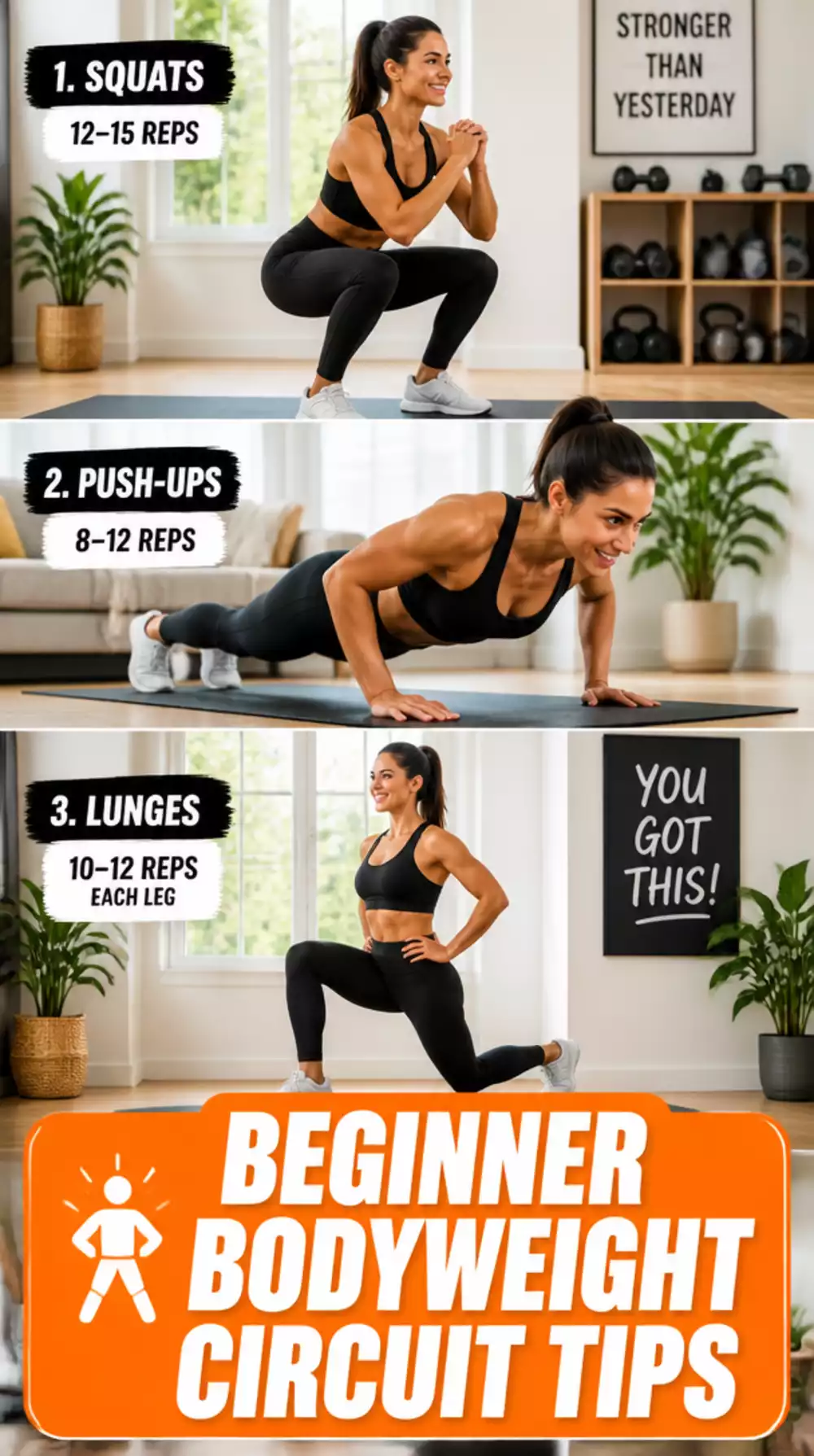 Morning Beginner Bodyweight Circuit That Energises Without Exhausting