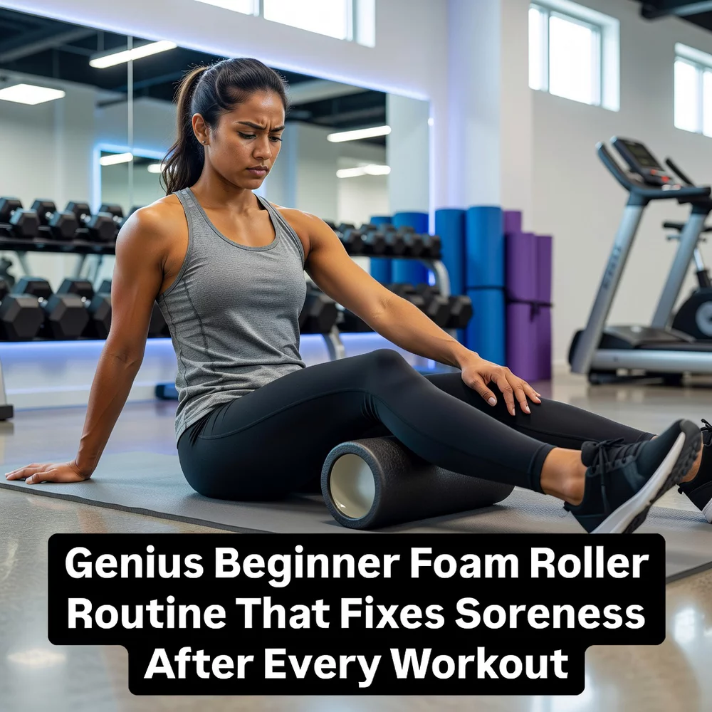 Genius Beginner Foam Roller Routine That Fixes Soreness After Every Workout