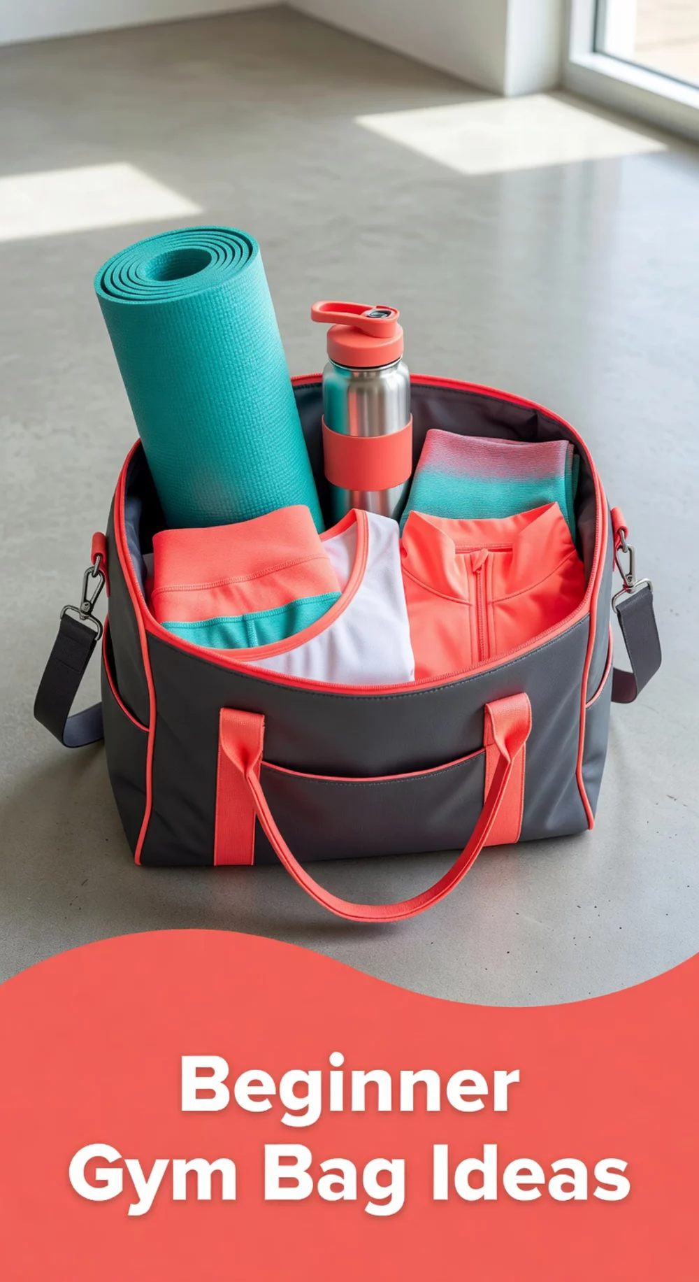 Beginner Gym Bag That Organises Every Workout Essential in One Stylish Tote