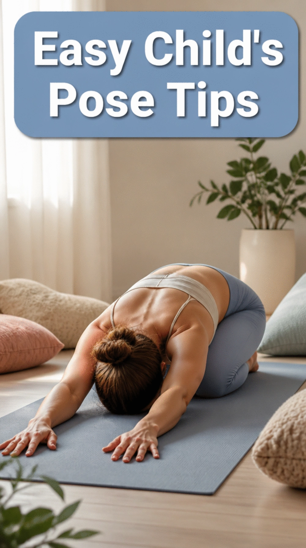 Beginner Child's Pose That Releases Lower Back Tension Immediately