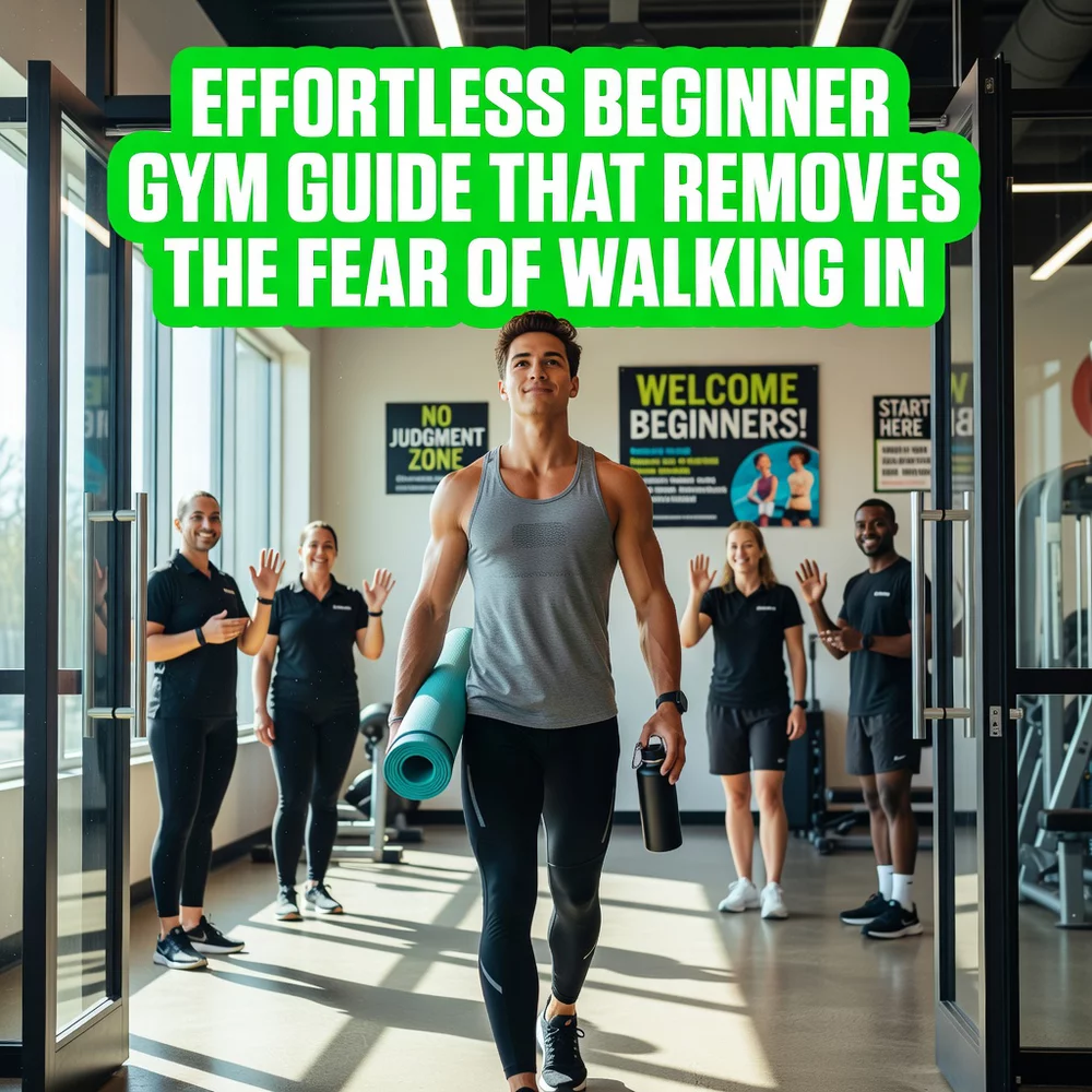 Effortless Beginner Gym Guide That Removes the Fear of Walking In
