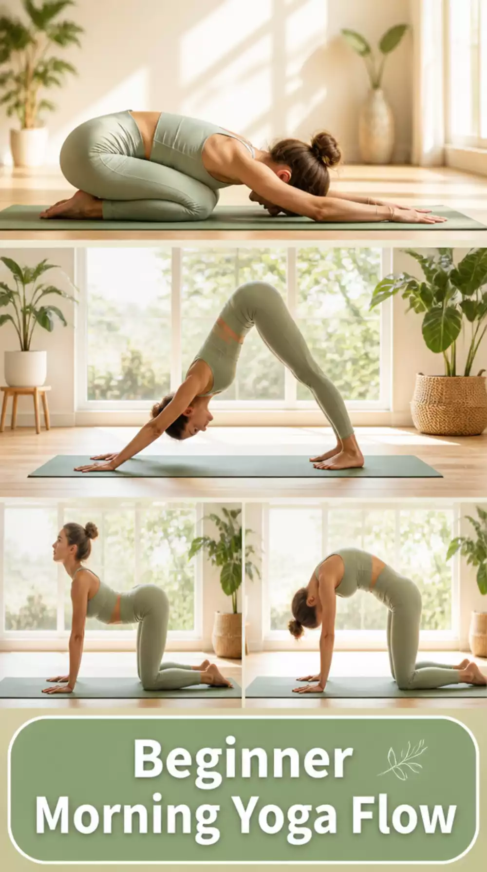 Beginner Morning Yoga Flow That Eases New Exercisers into Movement