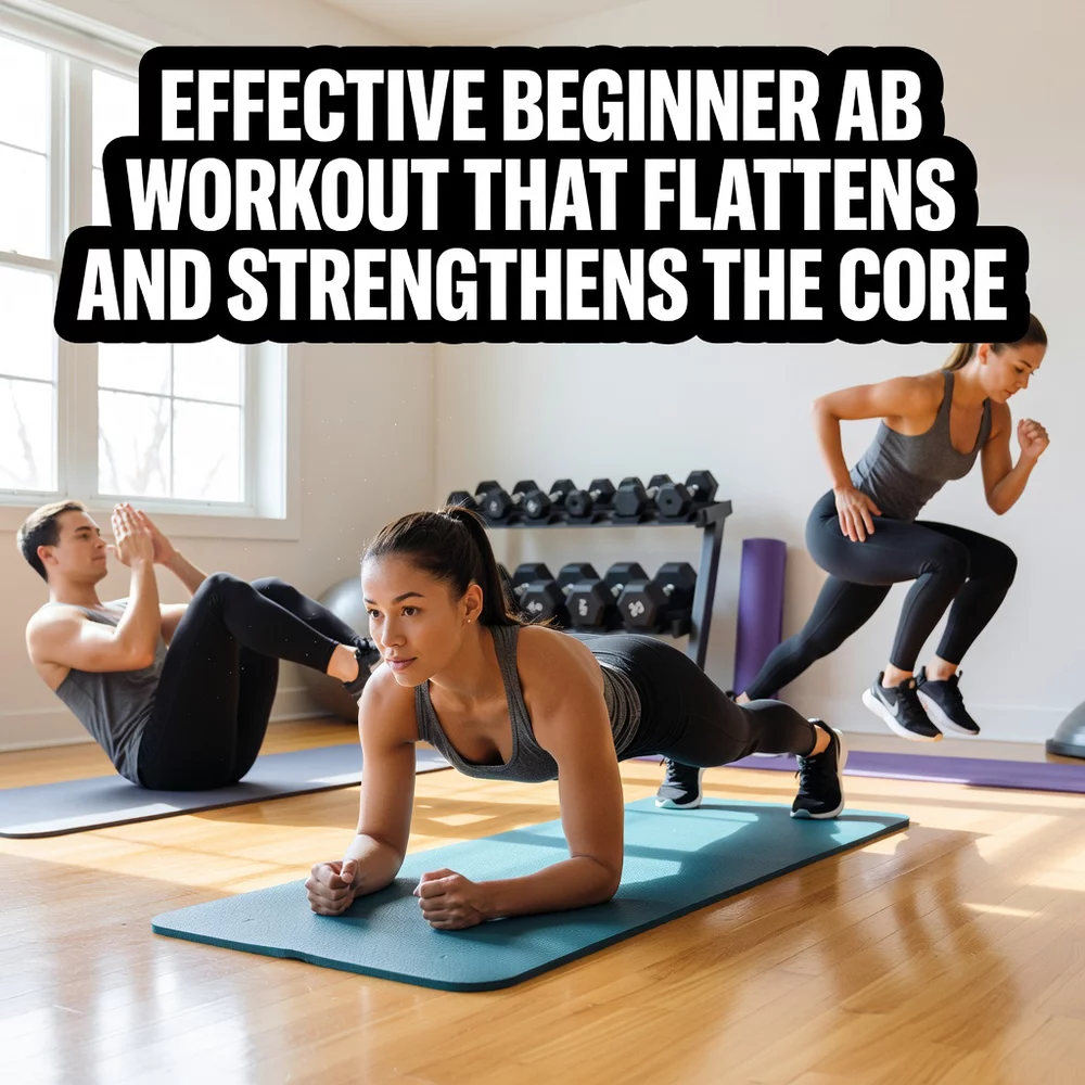 Effective Beginner Ab Workout That Flattens and Strengthens the Core