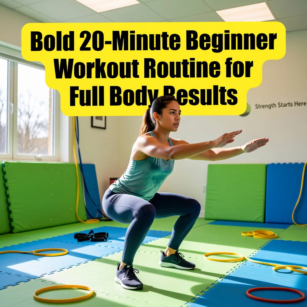Bold 20-Minute Beginner Workout Routine for Full Body Results