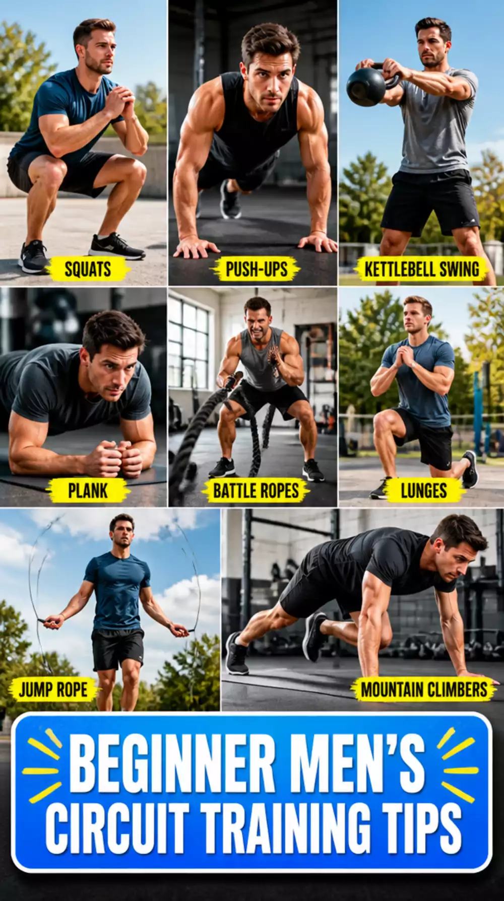 Why a Beginner Men's Circuit Beats Endless Cardio for Losing Belly Fat