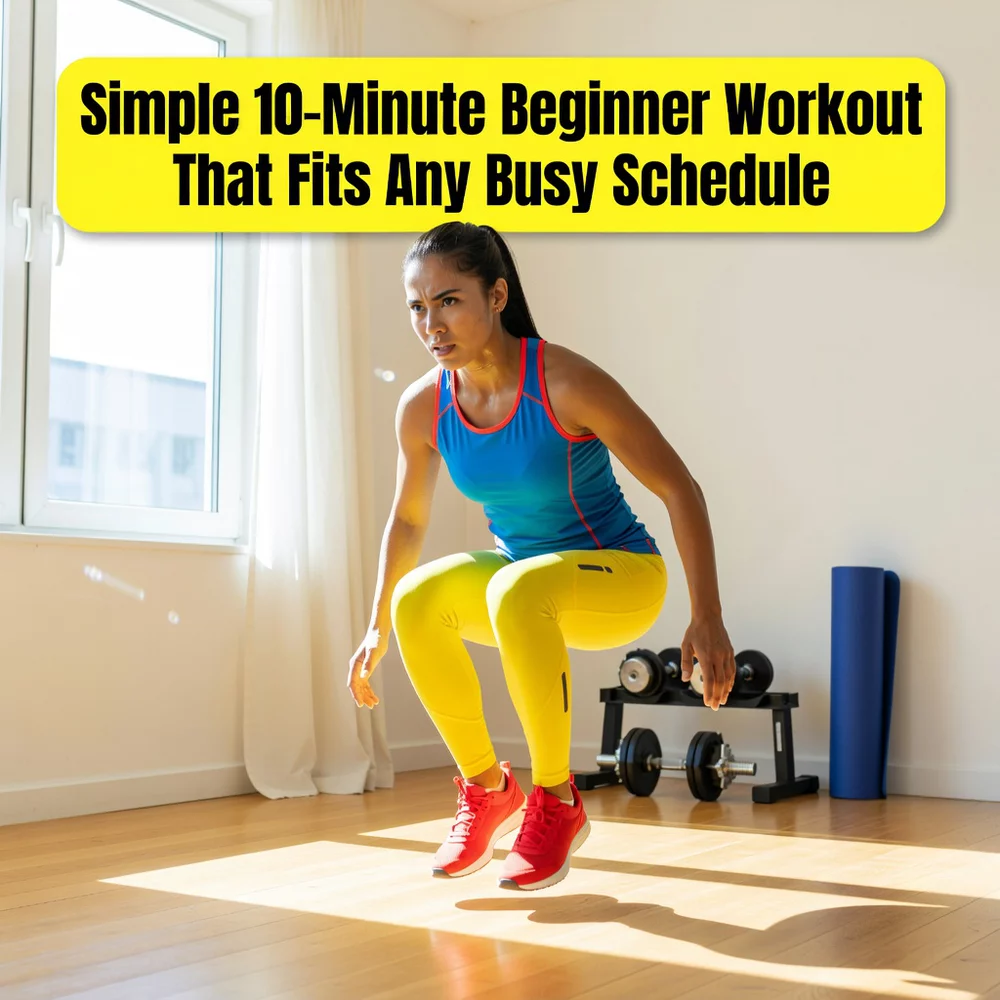 Simple 10-Minute Beginner Workout That Fits Any Busy Schedule