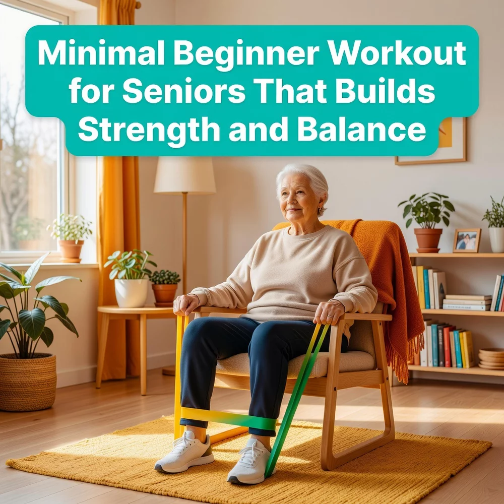 Minimal Beginner Workout for Seniors That Builds Strength and Balance