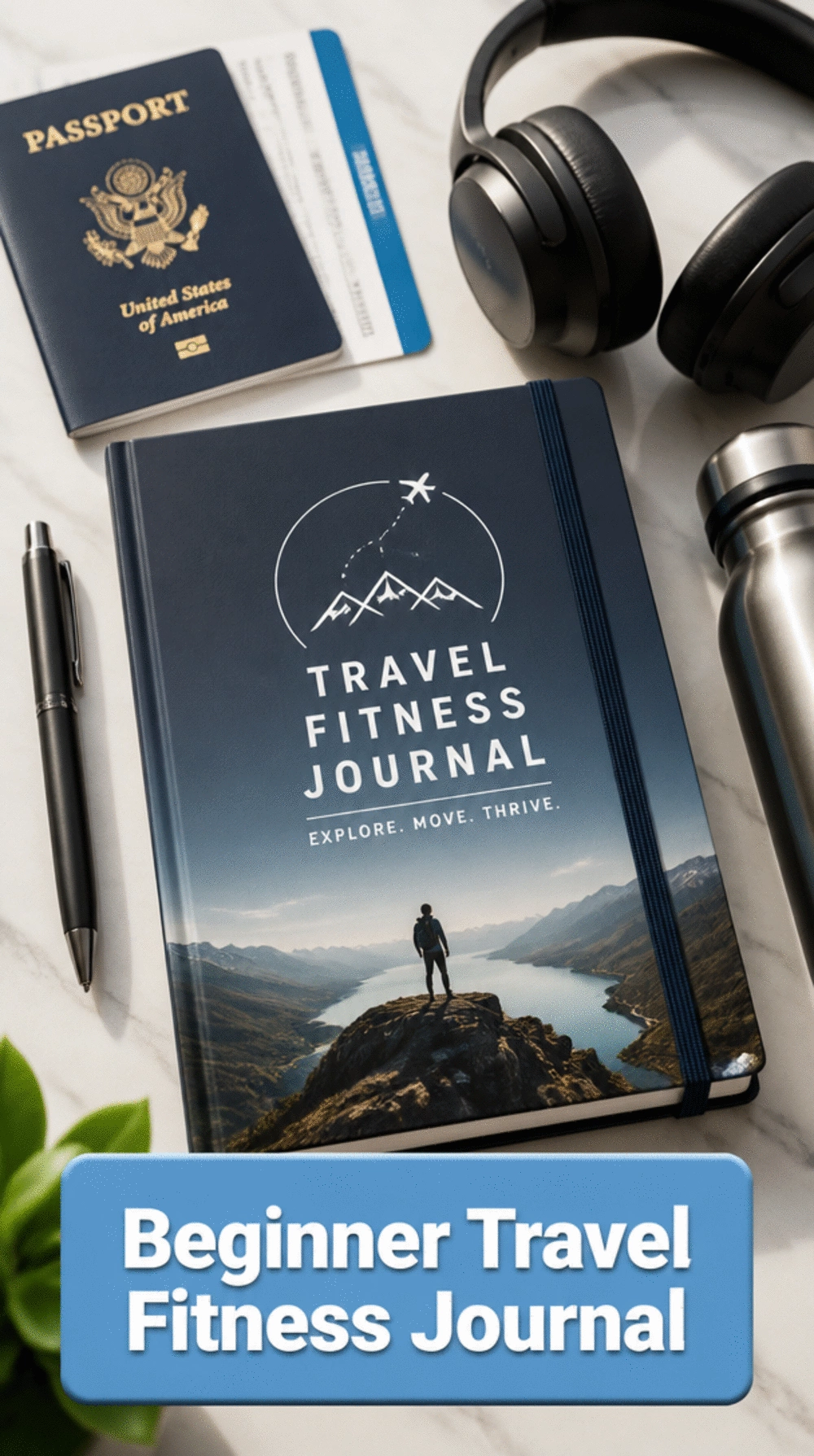 Beginner Travel Fitness Journal That Keeps Workout Momentum Going on Holiday
