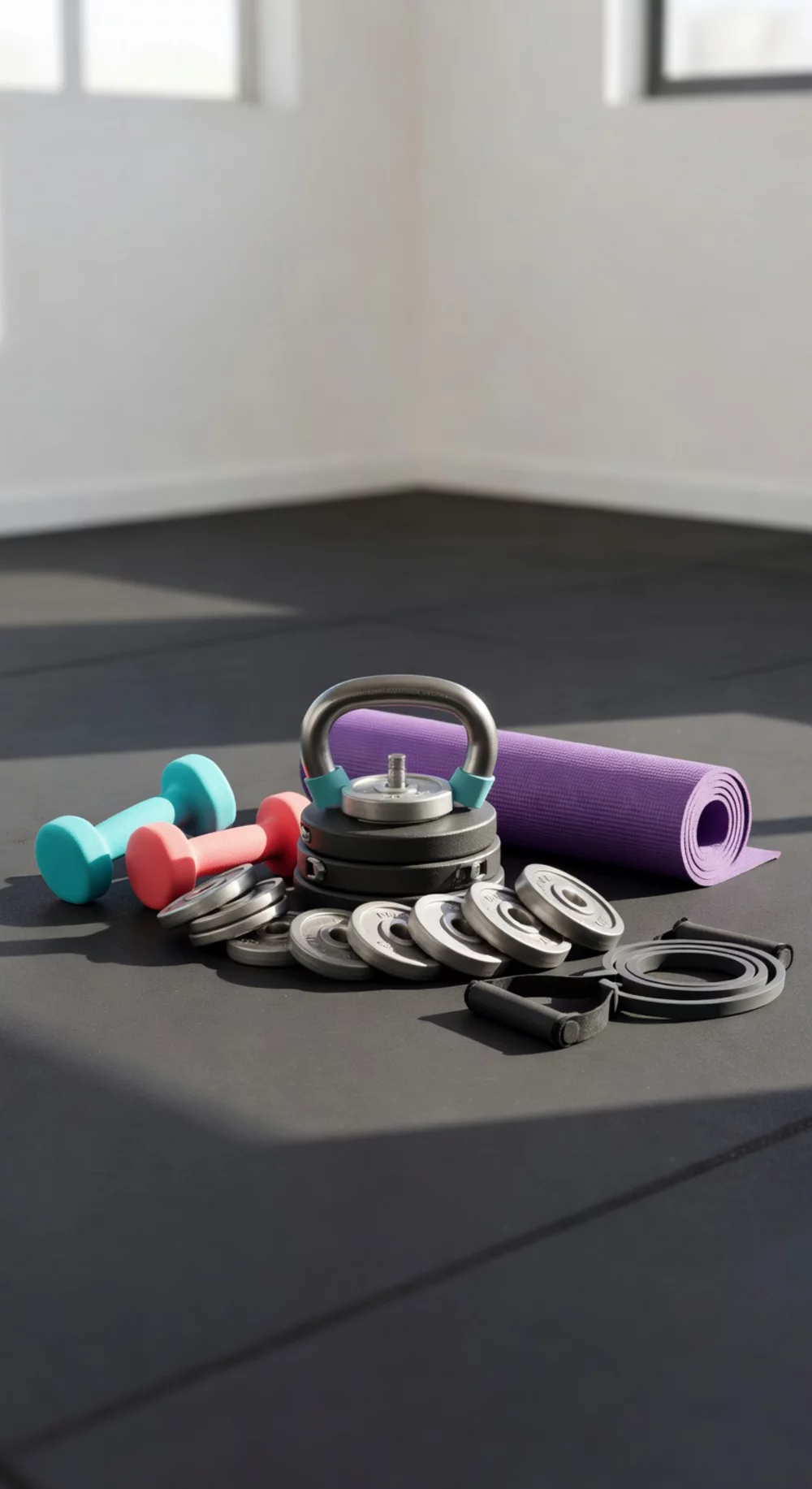 Adjustable Kettlebell for Beginner Women That Grows with Fitness Level