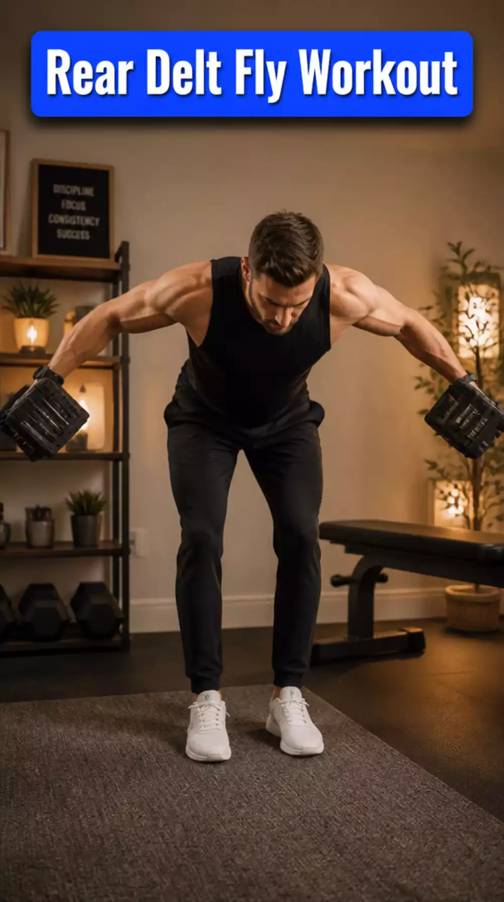 Beginner Rear Delt Fly That Fixes Rounded Shoulders and Upper Back Posture