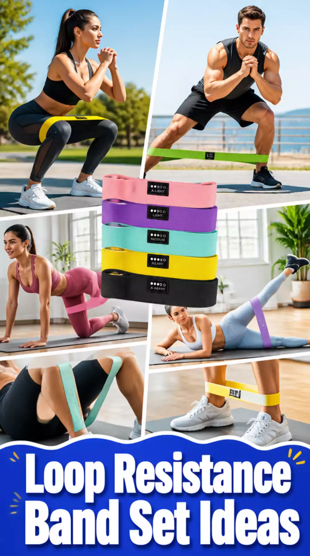 Loop Resistance Band Set for Beginners That Covers Every Exercise
