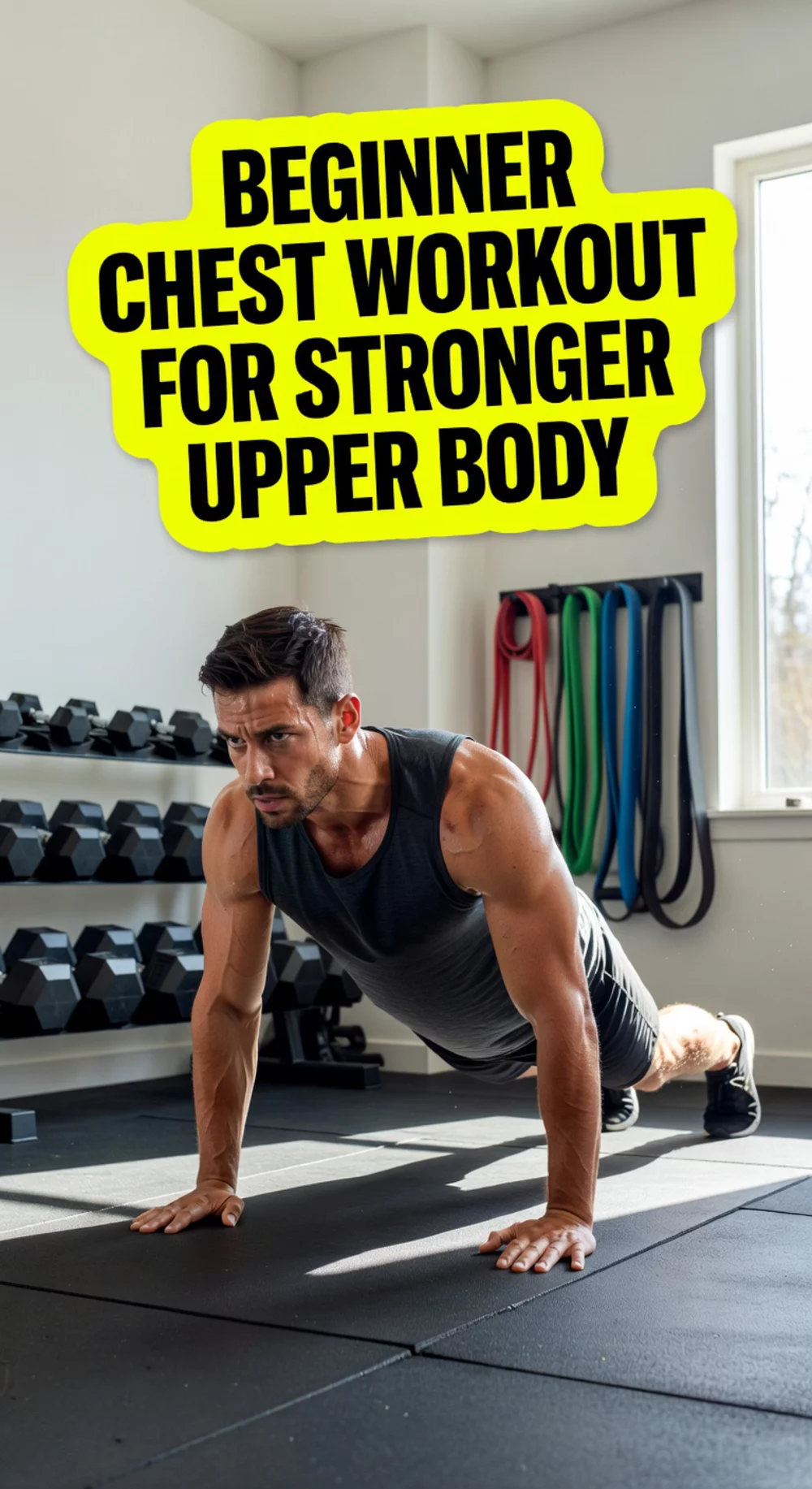 Beginner Chest Workout for Stronger Upper Body