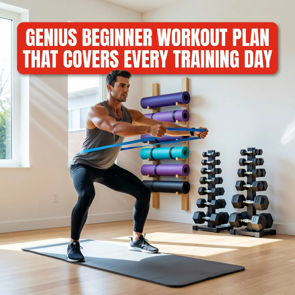 Genius Beginner Workout Plan That Covers Every Training Day
