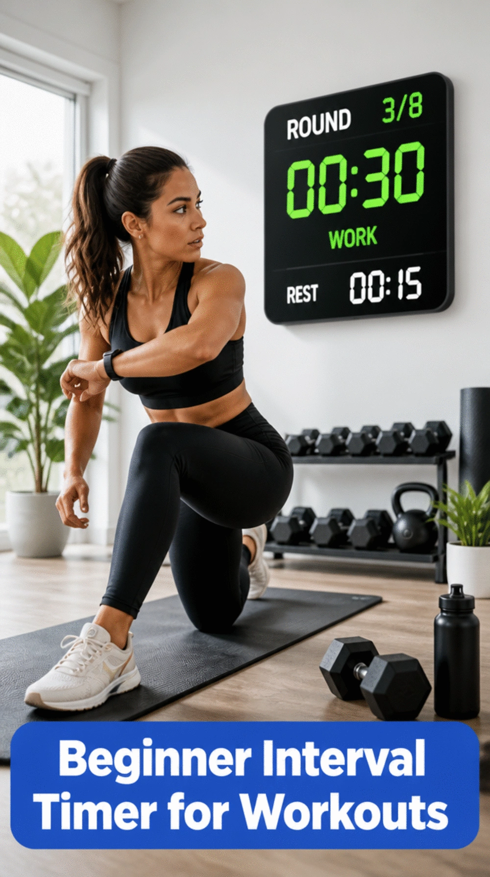 Beginner Interval Timer That Makes a 20-Minute Session Feel Structured