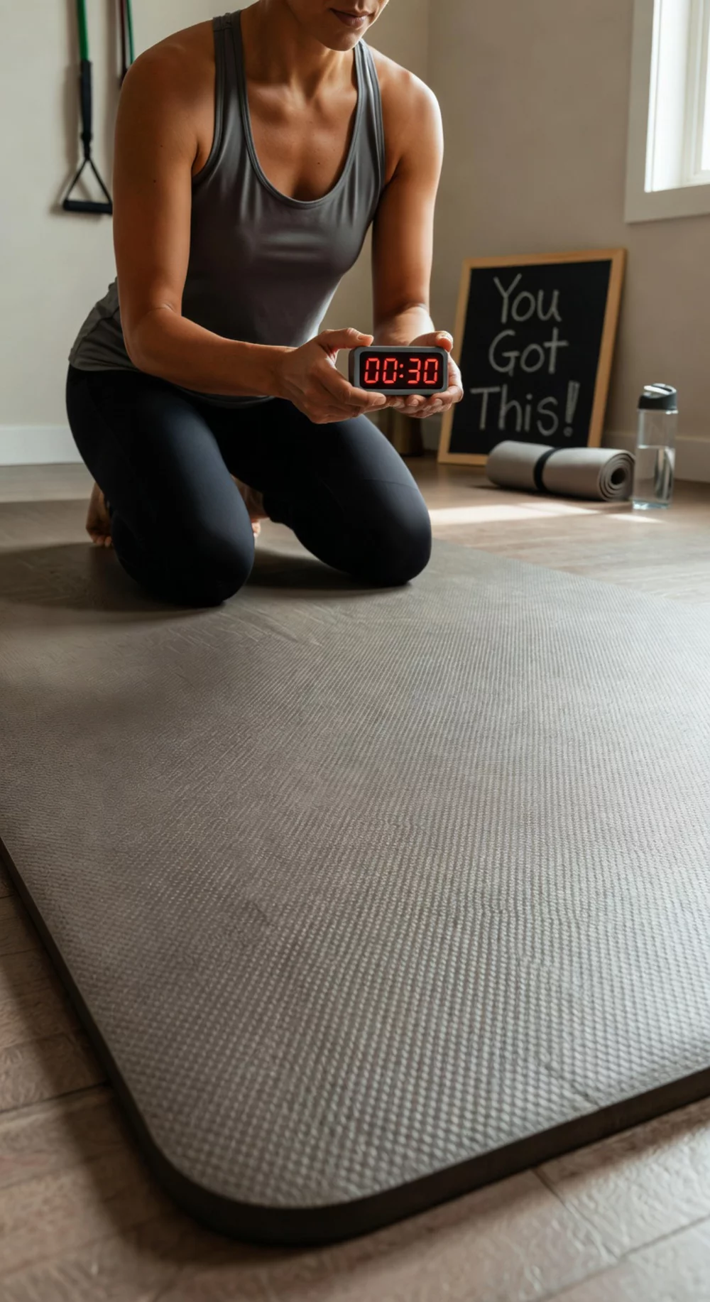 Beginner HIIT Workout That Alternates Effort and Rest Every Thirty Seconds