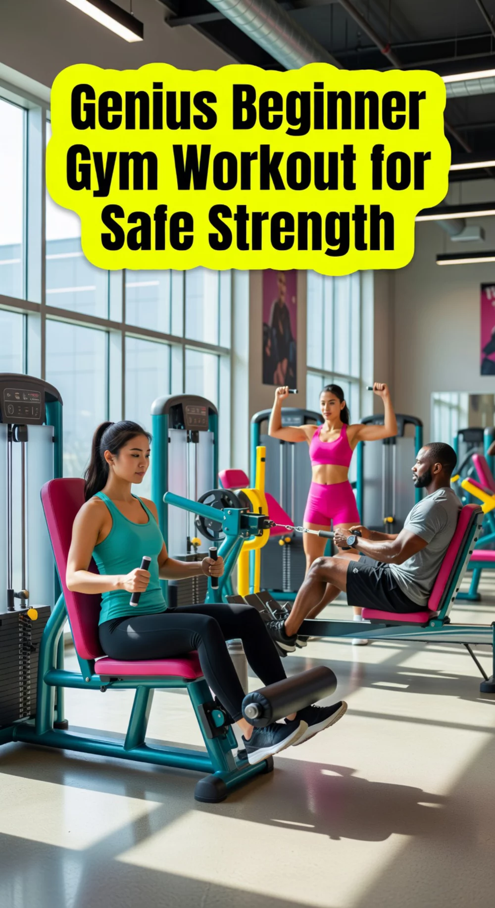 Genius Beginner Gym Workout for Safe Strength