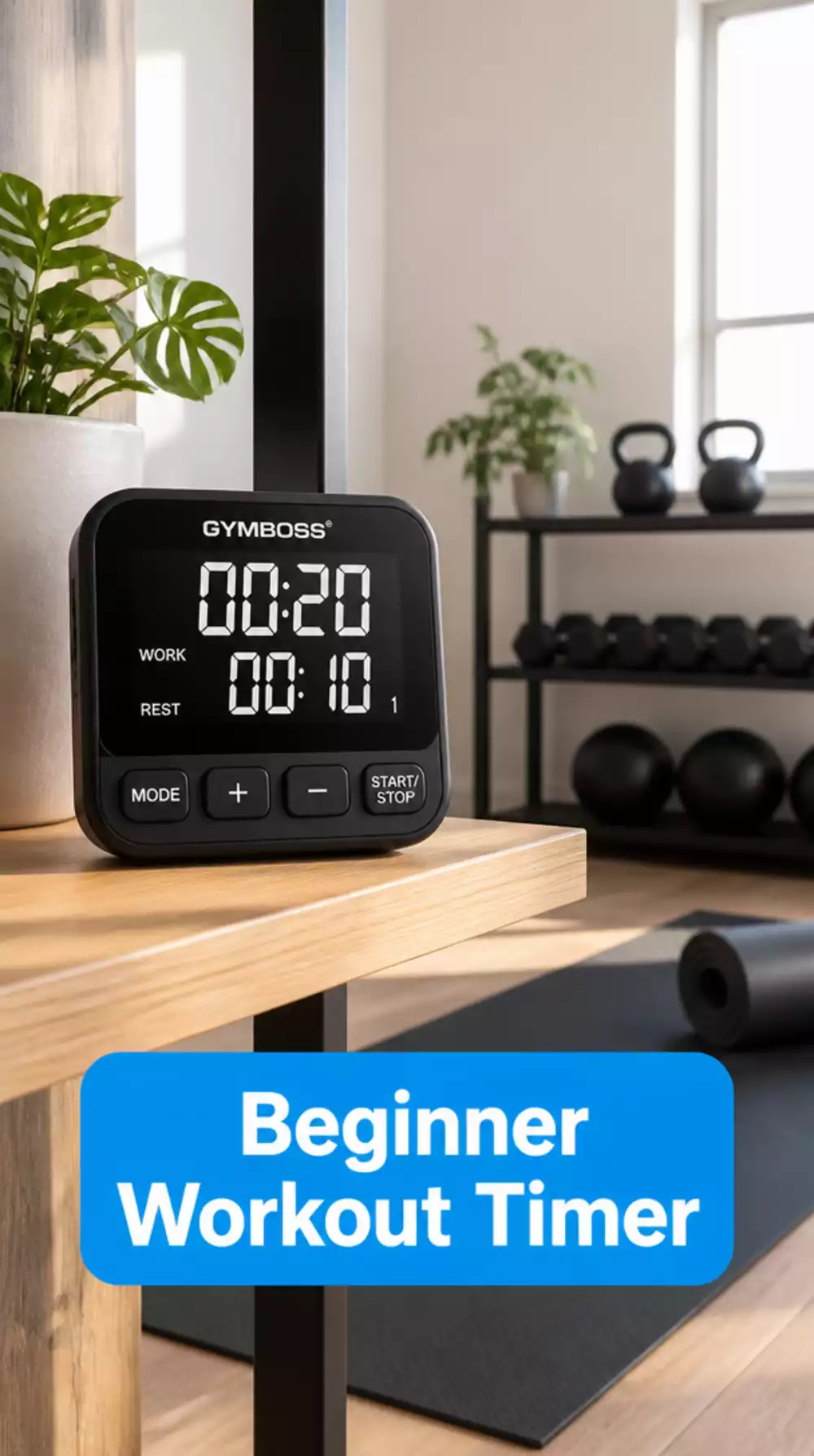 Beginner Workout Timer That Counts Every Ten-Minute Session Precisely