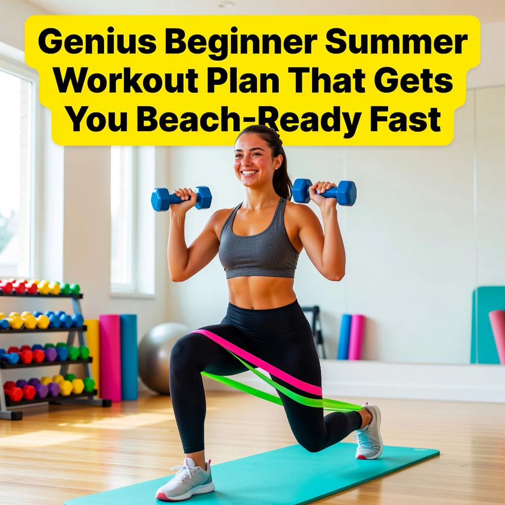 Genius Beginner Summer Workout Plan That Gets You Beach-Ready Fast