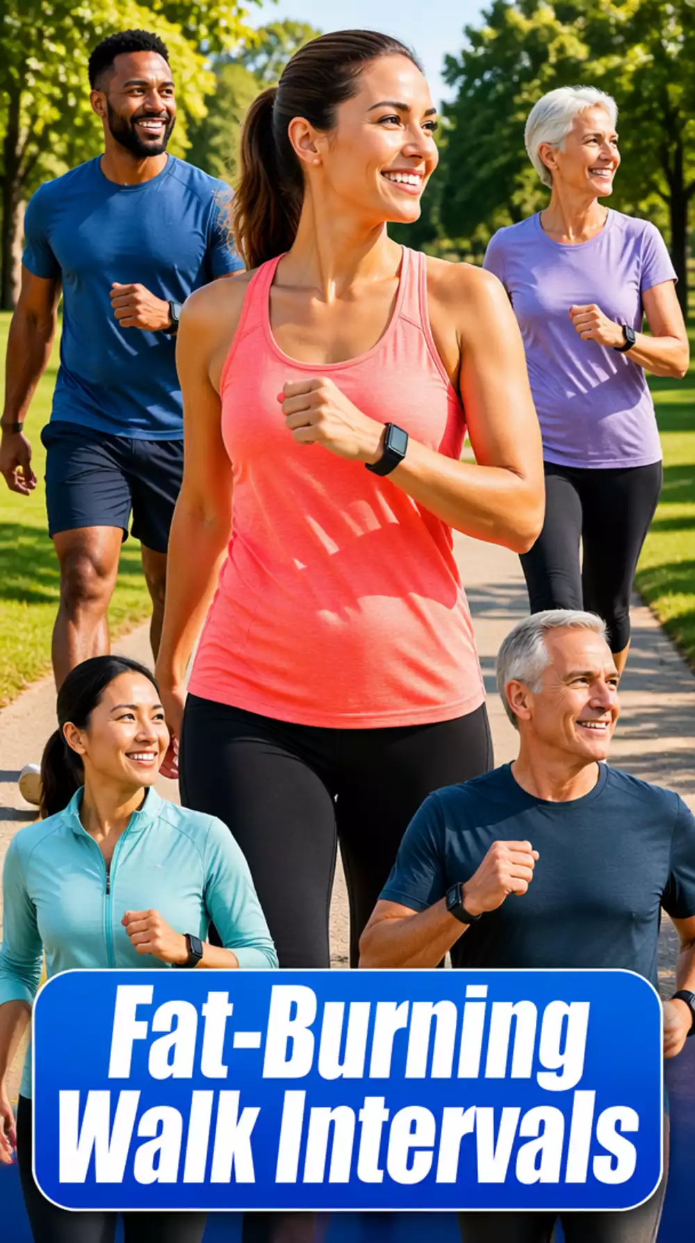 Beginner Walk-Interval Plan That Alternates Fast and Slow Pace to Burn More Fat
