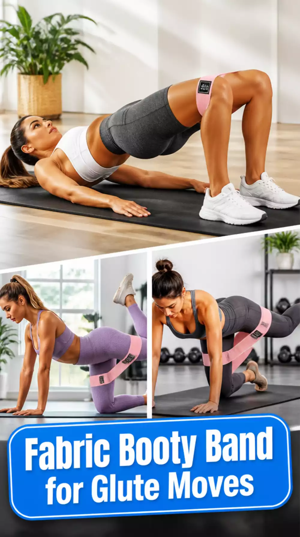 Fabric Booty Band for Beginners That Makes Every Glute Move Harder