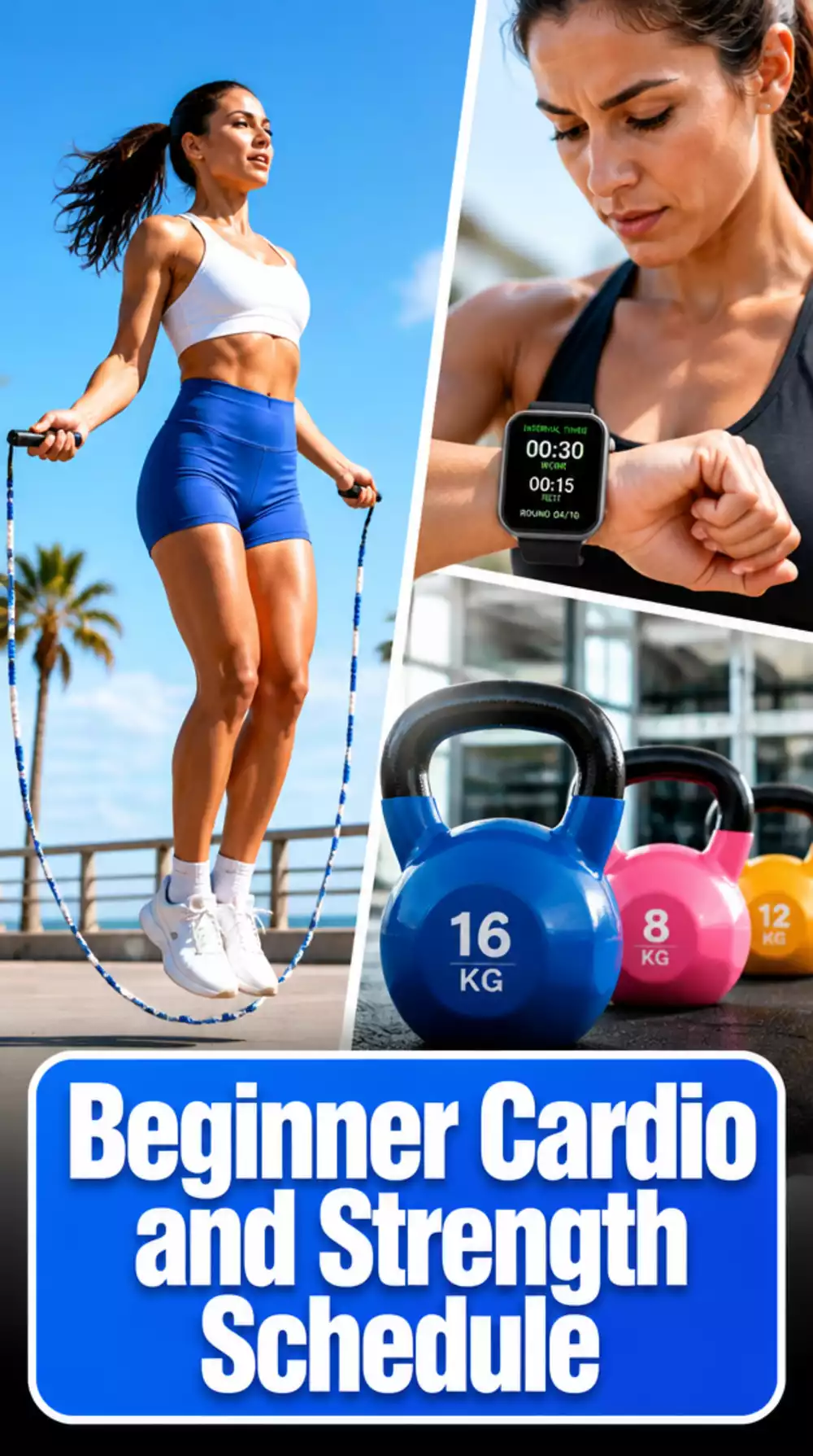 Beginner Cardio and Strength Combo Schedule That Burns Fat