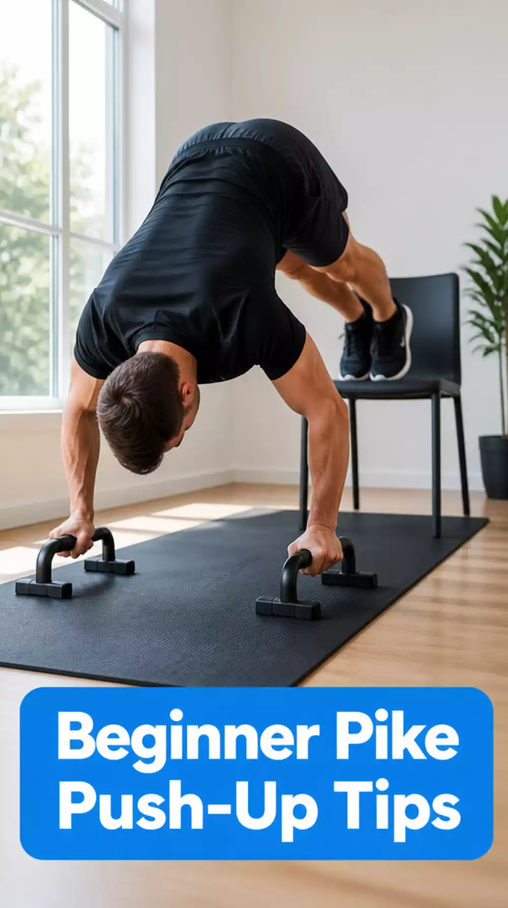 Beginner Pike Push-Up That Builds Shoulder Strength Toward a Handstand