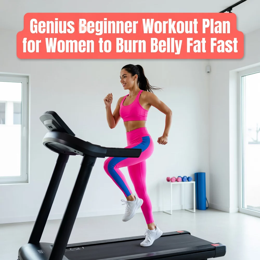 Genius Beginner Workout Plan for Women to Burn Belly Fat Fast