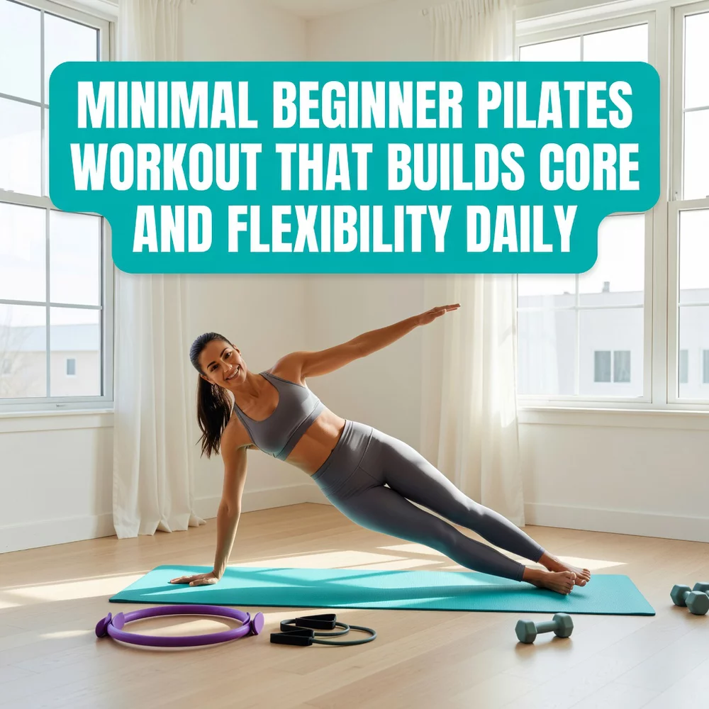 Minimal Beginner Pilates Workout That Builds Core and Flexibility Daily