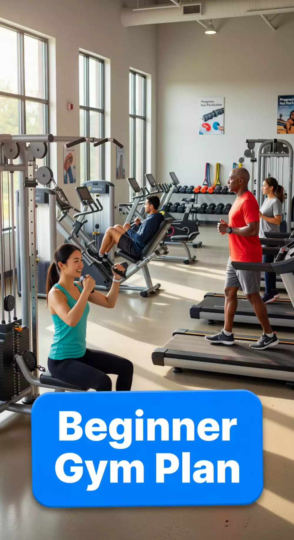 The Machine-Based Beginner Gym Plan That Removes All the Guesswork