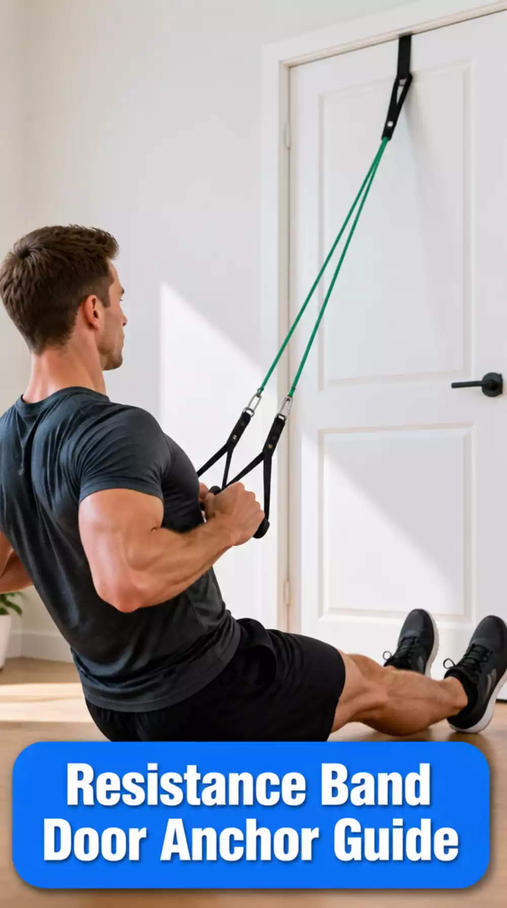 Resistance Band Door Anchor That Makes Home Back Rows More Effective