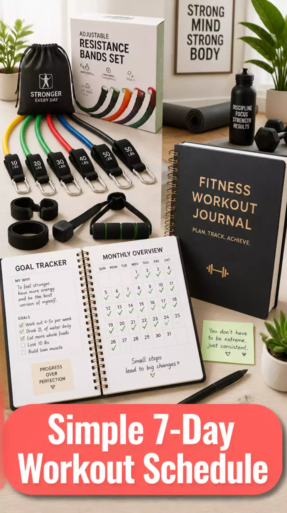 The Simple 7-Day Beginner Schedule That Builds Real Consistency