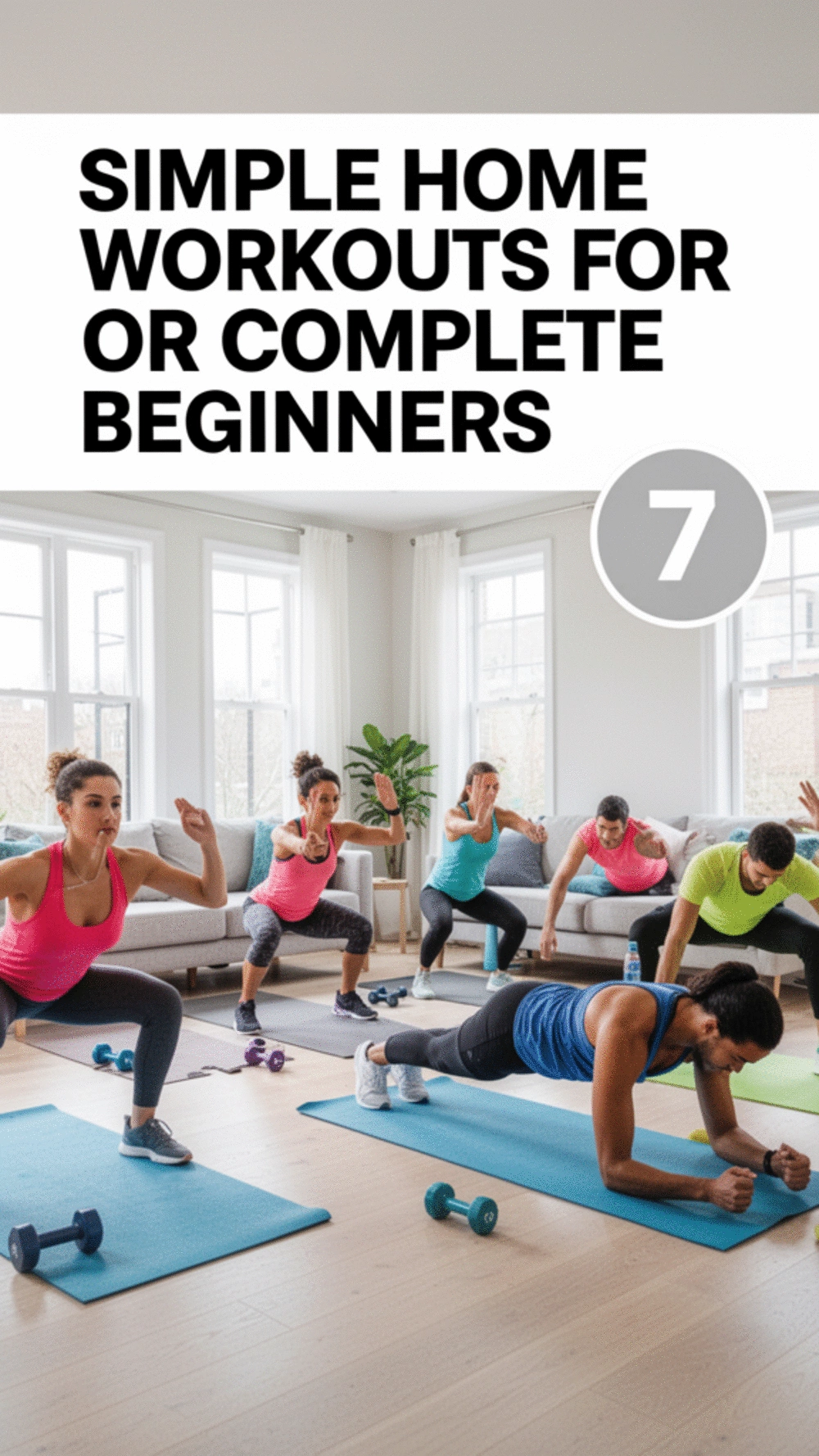 Simple Home Workouts for Complete Beginners