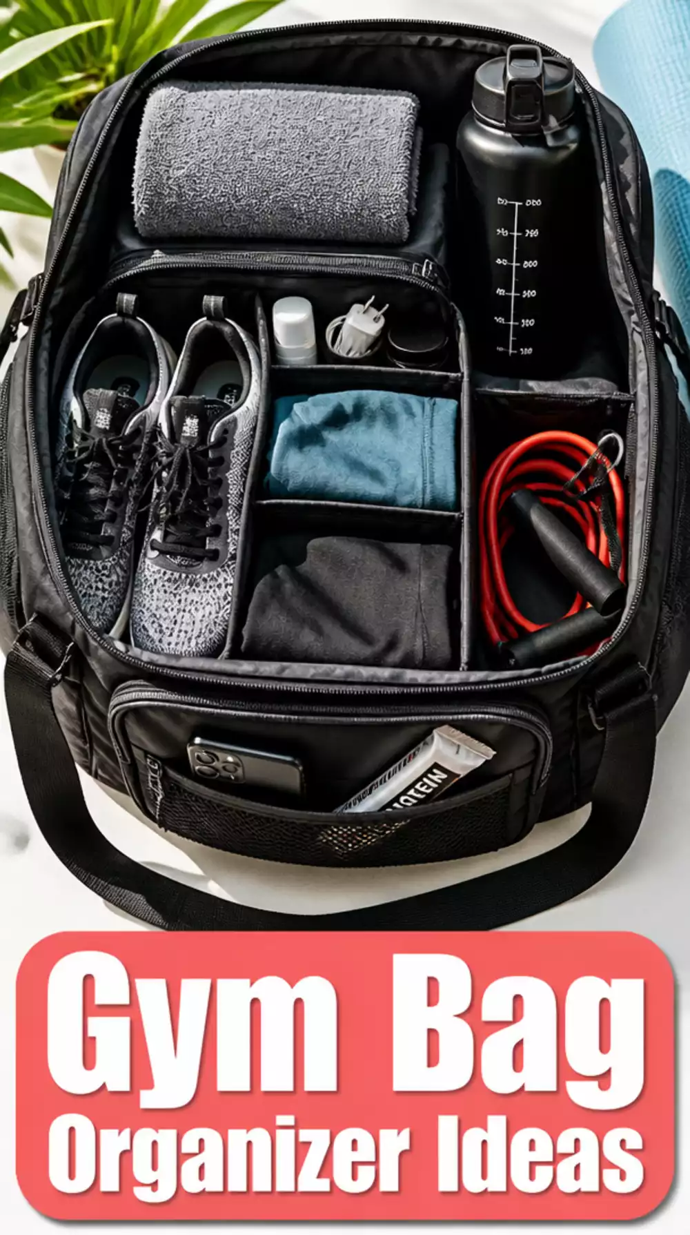 The Gym Bag Organizer That Makes Every Beginner Gym Trip Easier