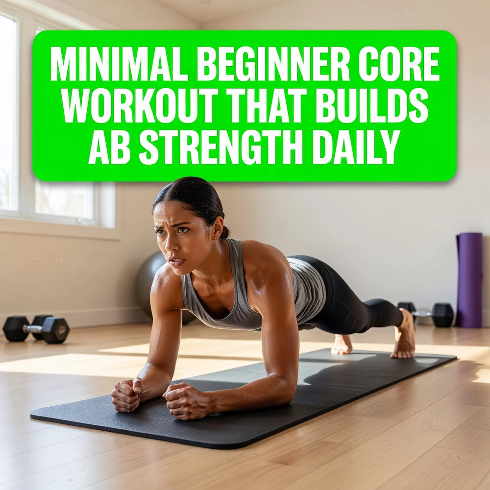 Minimal Beginner Core Workout That Builds Ab Strength Daily