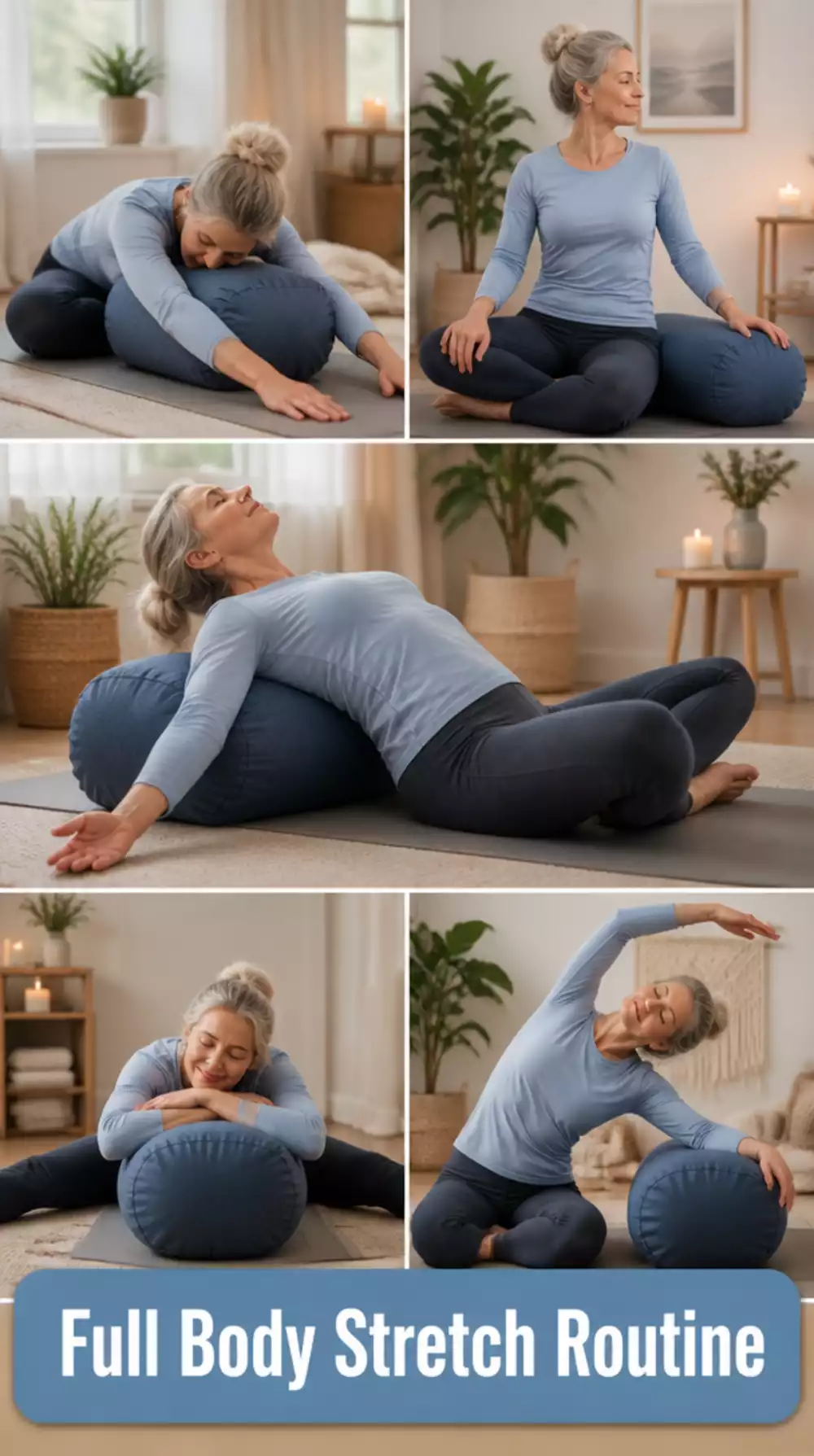 Beginner Over-50 Stretch Routine That Maintains Full Body Flexibility